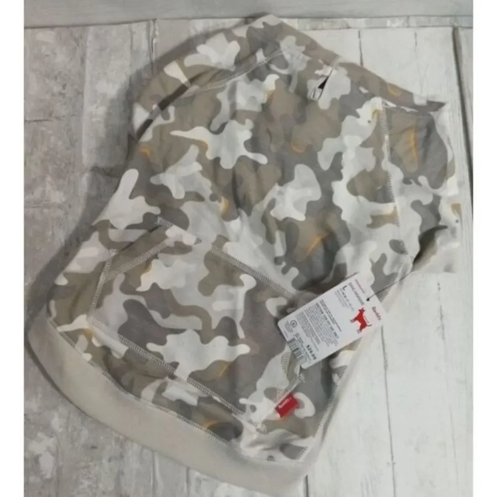 Dog Hoodie neutral Camo  sweater NWT‎ Sz L